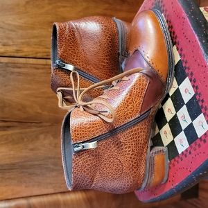 L'ARTISTE by Spring Step brown ankle boots Euro S40 US S9